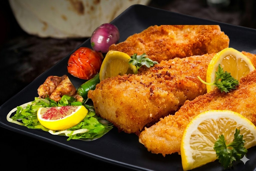 سمك فيليه مشوي