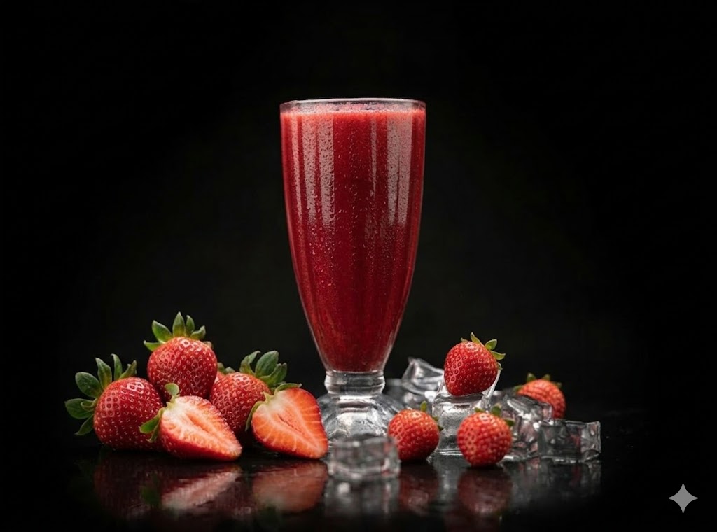 عصير فراولة